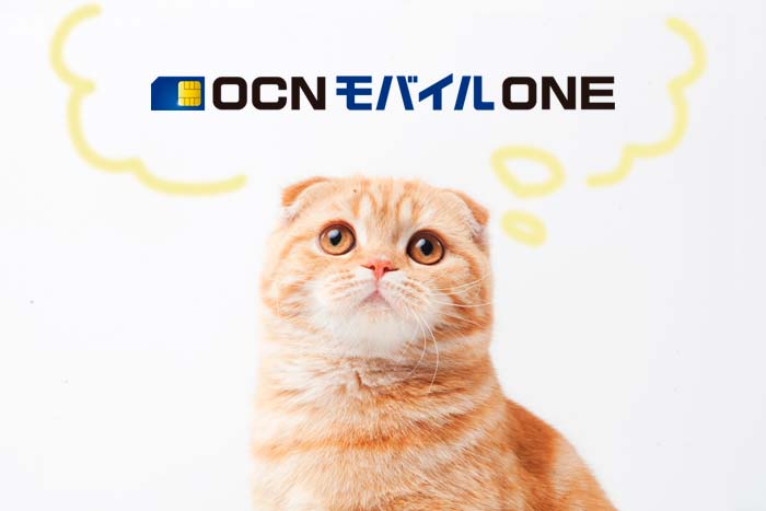 OCN モバイル ONを検討中