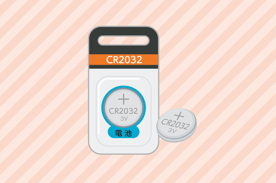 ボタン電池のCR2032だって100均で買える！【安くても大丈夫】